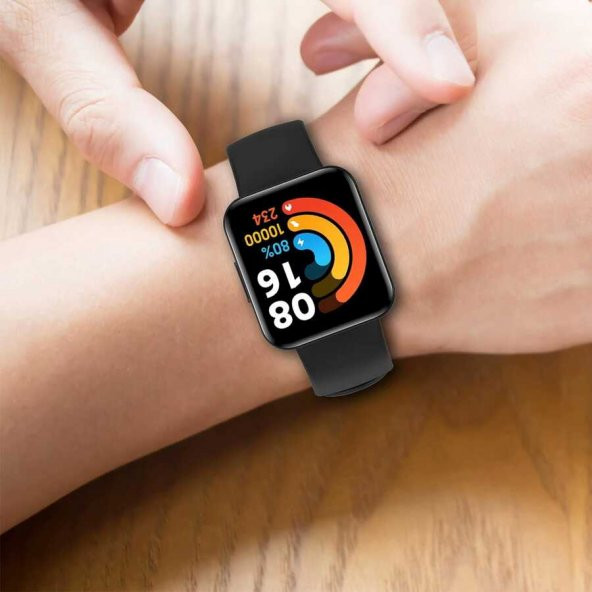 Xiaomi Redmi Watch 2 Lite Uyumlu Zore Klasik Kordon - 3