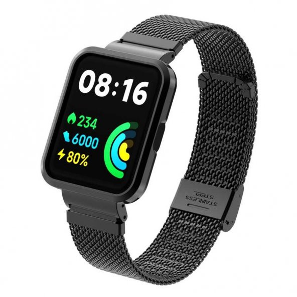 Xiaomi Redmi Watch 2 Lite Zore KRD-66 Metal Kordon - 7