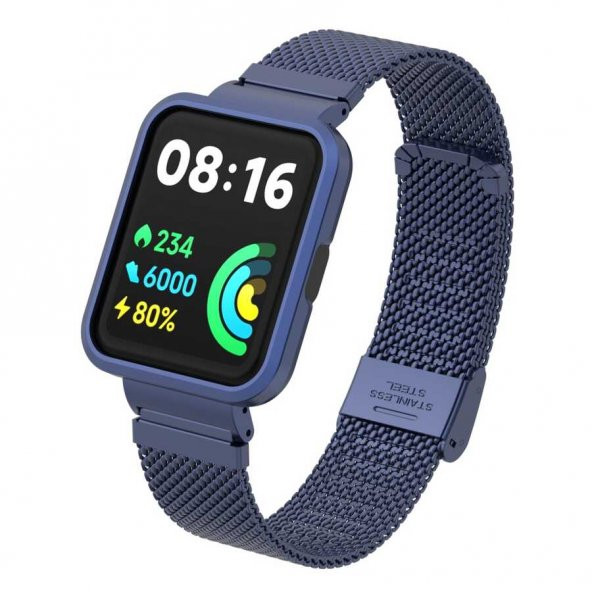 Xiaomi Redmi Watch 2 Lite Zore KRD-66 Metal Kordon - 11