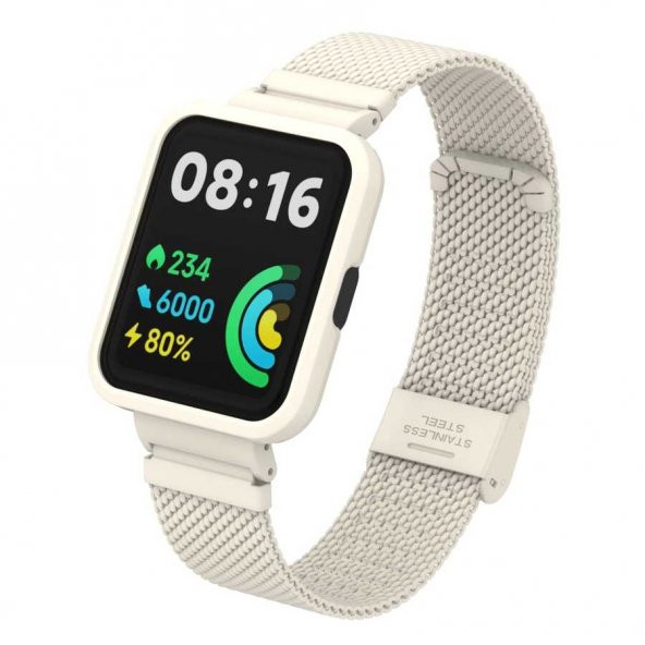 Xiaomi Redmi Watch 2 Lite Zore KRD-66 Metal Kordon - 12