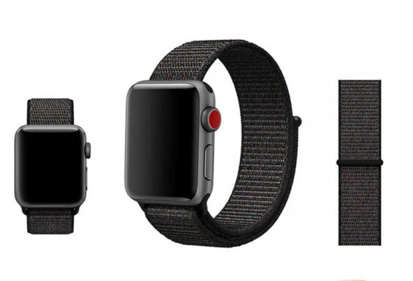Apple Watch Ultra 49mm Kordon KRD-03 Hasır Strap Kayış - 6