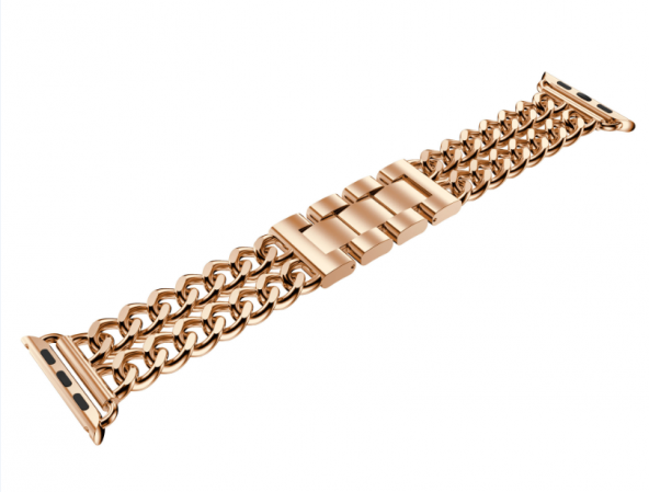 ​​​Apple Watch Ultra 49mm Kordon Cowboy Metal Strap Kayış - Resim 9