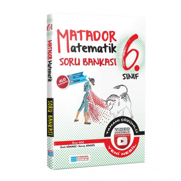 6.Sınıf Matador Matematik Soru Bankası - Evrensel İletişim Yayınları