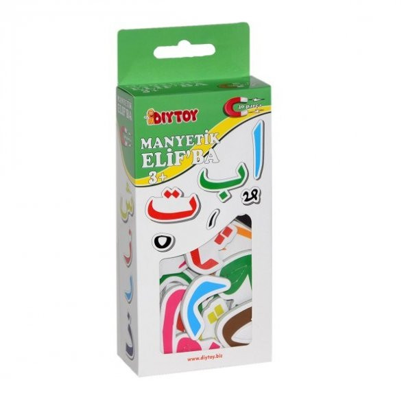 Dıy Toys 40 Parça Manyetik ELİF BA Harfler 1642