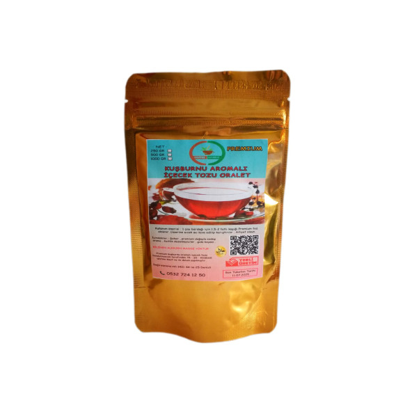 Kuşburnu Aromalı İçecek Tozu Oralet 1 KG - 1000 GR - 2