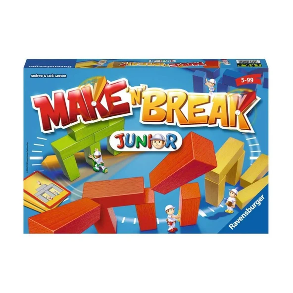 Ravensburger Make'N Break Junior Çocuklar İçin Yapı Ustalığı Kutu Oyunu - 3