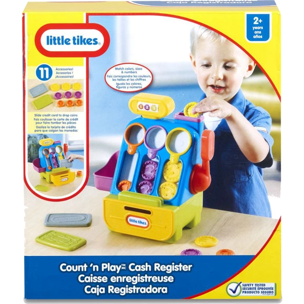 Little Tikes Etkileşimli Eğitici Oyuncak Yazar Kasa İnce Motor Becerisi Geliştiren Bebek Oyuncağı - 2