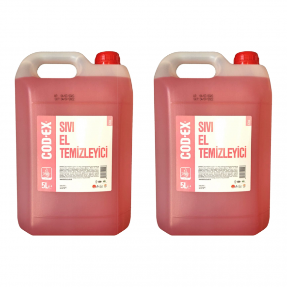 COD-EX Sıvı El Sabunu 5 Litre / Krem Kokulu 2 Adet