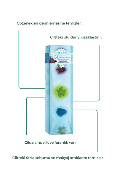 Agarta Doğal El Yapımı Akvaryum Sabunu 1400 gr - 2