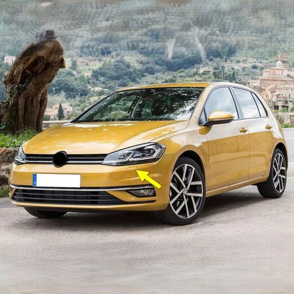 VW Golf 7.5 2018-2020 Sol Far Yıkama Motoru Kapağı 5G0955109A - 1