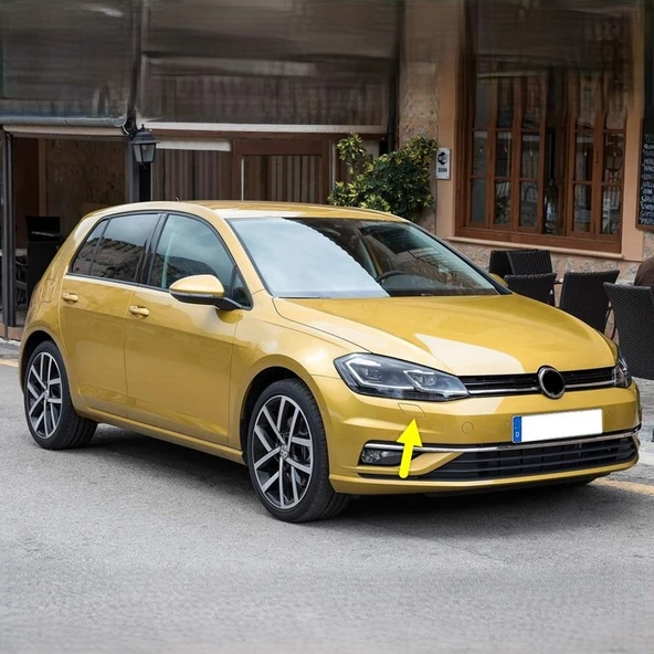 VW Golf 7.5 2018-2020 Sağ Far Yıkama Motoru Kapağı 5G0955110A - 1
