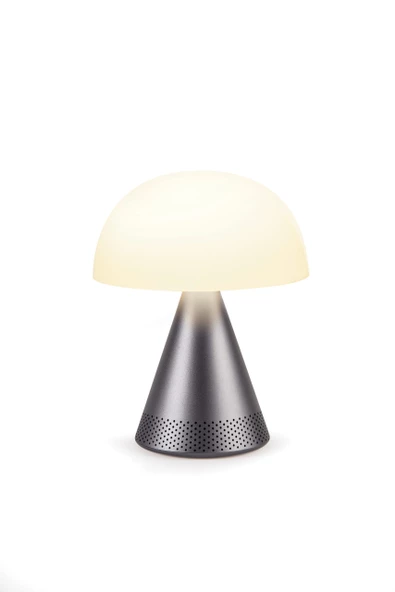 Lexon Mina L Led Lamba ve  Bluetooth Hoparlör Metalik Gri - 10
