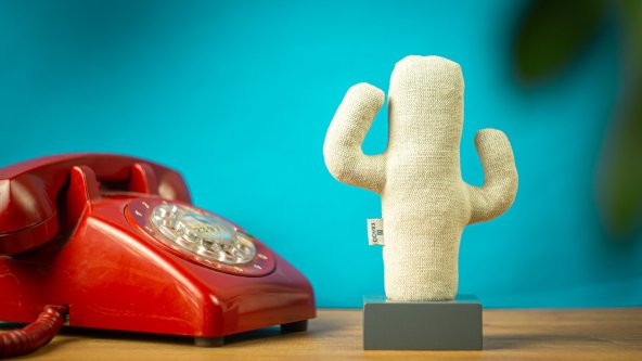 Kayigo Gri Woody Üçlü Ofis Seti- Bej Kaktüs - 6