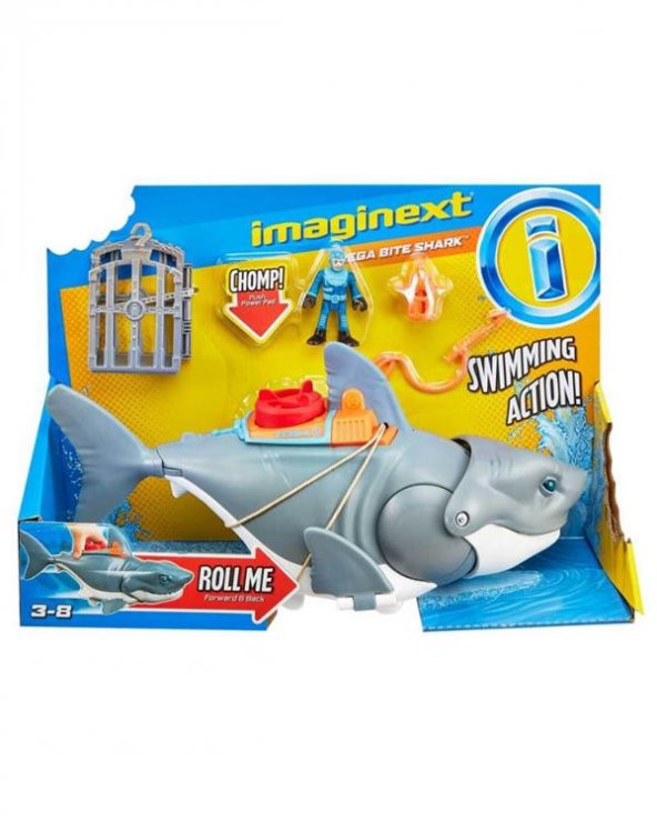 Imaginext Çılgın Köpekbalığı Oyun Seti GKG77