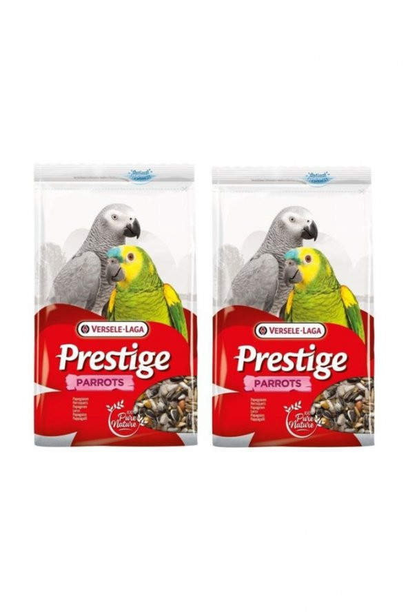 Parrots Prestige Papağan Yemi 1kg X 2 Adet.