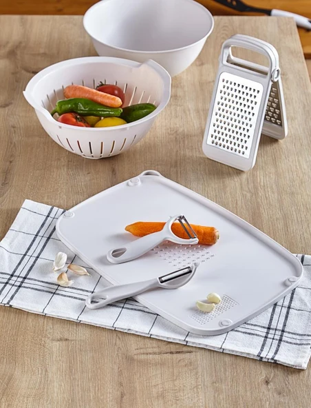 NEVA SMART YEMEK HAZIRLIK SETİ KREM - 2