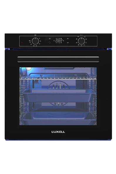 Luxell 88 Lt Platınum Siyah Ankastre Set - 2