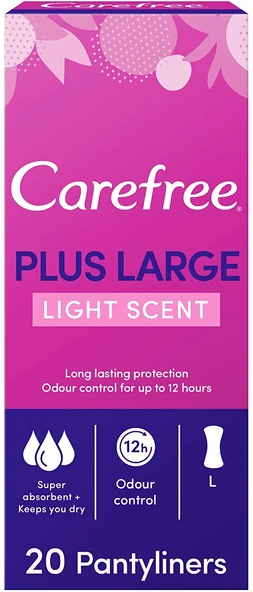 Carefree Plus Large Günlük Ped 20'li