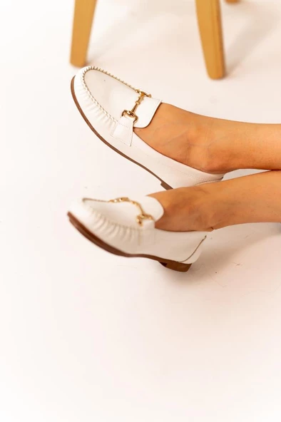 VENUCIA Luxury Tokalı Babet.Hafif ve Rahat Kullanım , Yumuşak Taban Günlük Kadın Babet Ayakkabı - 9