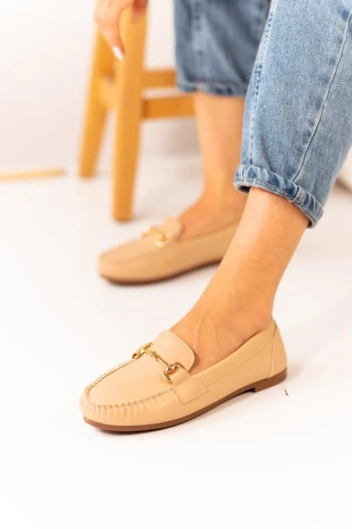 VENUCIA Luxury Tokalı Babet.Hafif ve Rahat Kullanım , Yumuşak Taban Günlük Kadın Babet Ayakkabı - 4