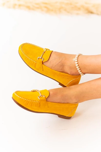 VENUCIA Luxury Tokalı Babet.Hafif ve Rahat Kullanım , Yumuşak Taban Günlük Kadın Babet Ayakkabı - 10