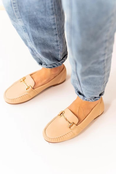 VENUCIA Luxury Tokalı Babet.Hafif ve Rahat Kullanım , Yumuşak Taban Günlük Kadın Babet Ayakkabı - 2