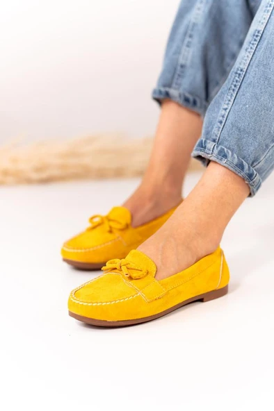 VENUCIA Luxury Bağcık Tokalı Babet.Hafif ve Rahat Kullanım , Yumuşak Taban Günlük Kadın Babet Ayakkabı - 12