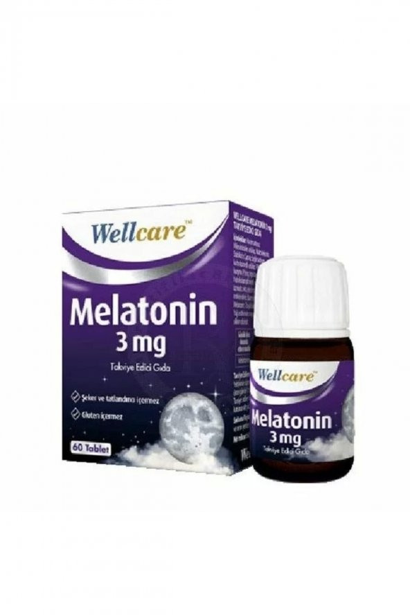 WELLCARE Melatonin 3 Mg 60 Tablet 8699680091723