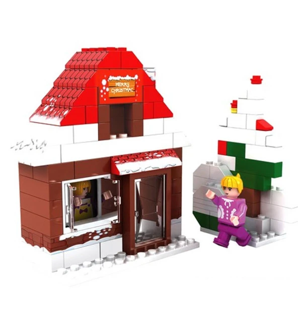 Ausini-Asya Brick 24401 Fairyland Serisi, Dağ Evi 130 Parça - 3
