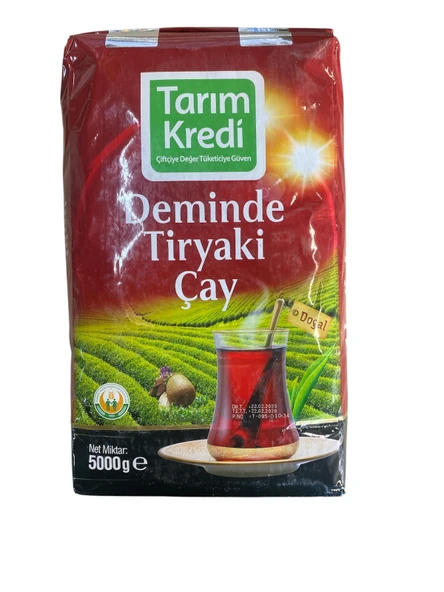 Tarım Kredi Deminde Tiryaki Çay 5 Kg.