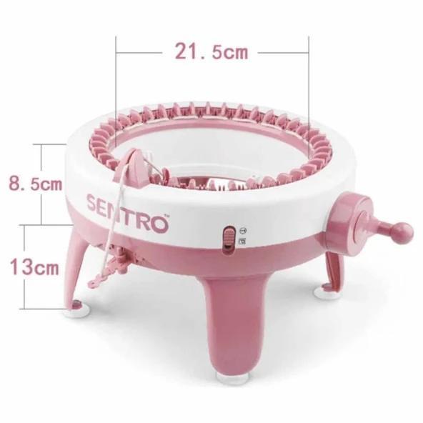 Örgü Makinesi ( Atkı Bere Şapka Çorap ) 40 İlmek - Resim 4