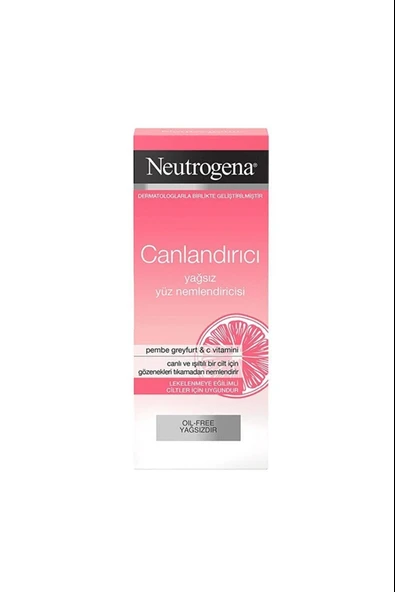Neutrogena Canlandırıcı Yağsız Yüz Nemlendirici Krem 50 Ml