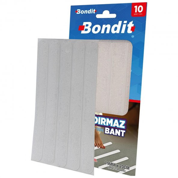 Bondit Banyo Kaydırmaz Bant 19MmX20Cm BND01031920