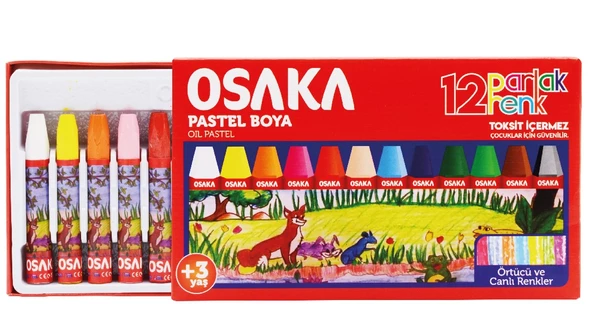 Osaka Öğrenci 4'Lü Boyama Seti - 6
