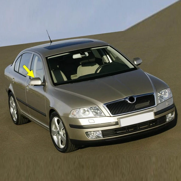 Skoda Octavia 2 A5 2005-2008 Sağ Dış Dikiz Ayna Kapağı 1Z0857538A