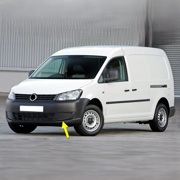 VW Caddy 2011-2015 Ön Tampon Sol Sis Kapağı Sissiz 2K5853665