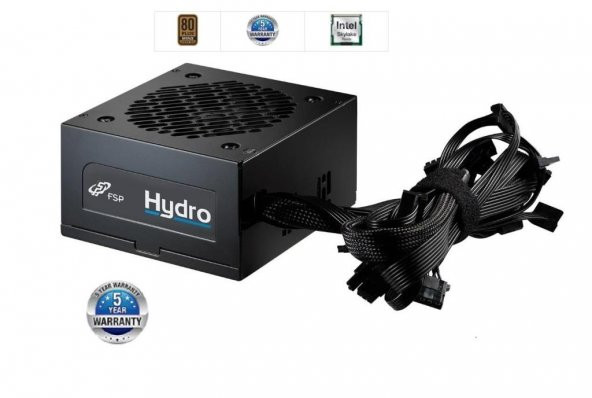 FSP Speed Series 500W 12 Cm Fan 80 Plus Bronze HYDRO 500W Actıve PFC Güç Kaynağı - 2