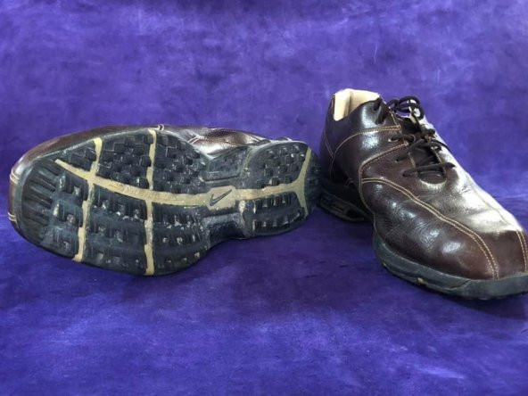 Nike Oxford Deri Golf Ayakkabısı 317474-221 - 4