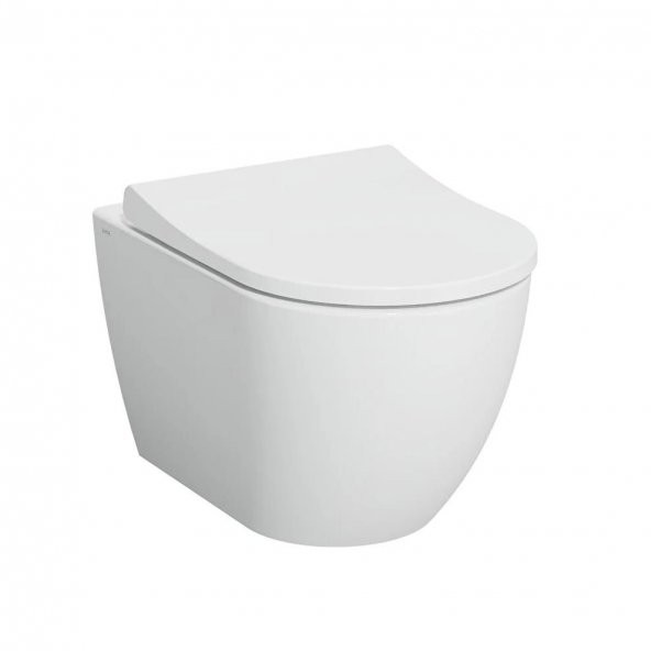 Vitra S60 Rim-Ex Smoothflush Beyaz Kanalsız Asma Klozet Ve Yavaş Kapanır Kapak 7510L003-0090