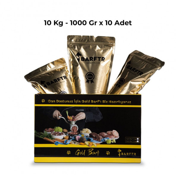 Gold Barf 10 kg Köpek Maması