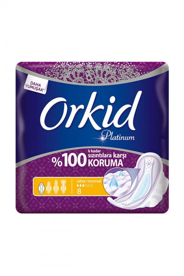 Orkid Ultra Platinum Tekli Normal 8Lı - 2