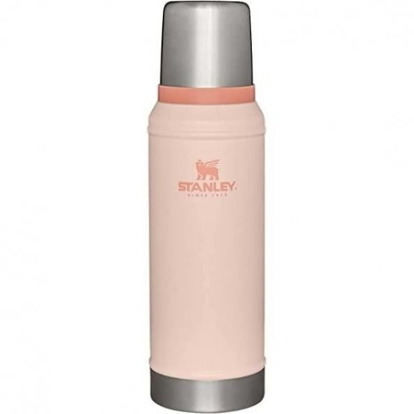 Stanley Klasik Vakumlu Çelik Termos 0.96 LT - Lime Stone Pembe