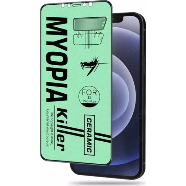 Myopia Killer - Green Ray - İphone 12 Mini - Seramik Nano ürün görseli