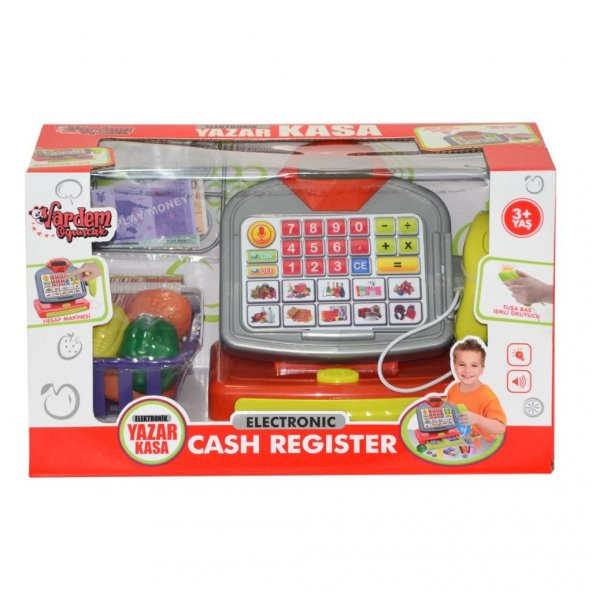 HUA-66075-66077 Işıklı ve Sesli Elektronik Yazarkasa -Vardem - 2