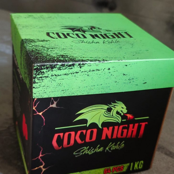 Coco Night (TANITIM FİYATI) 20kg hindistan cevizi küp Nargile kömürü 26mm - 3