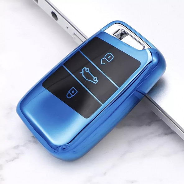 VOLKSWAGEN PASSAT B8 ARTEON SKODA SUPER B TPU ANAHTAR KILIF (SUSTASIZ ANAHTAR İÇİNDİR) ürün görseli