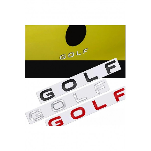 VOLKSWAGEN GOLF 8 YENİ NESİL METAL LOGO (GÜMÜŞ) - 2