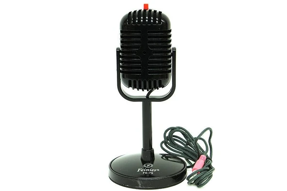 Mikrofon Siyah Karaoke Speaker Hediyelik - 1