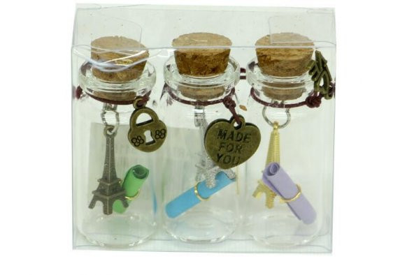 Dilek Şişesi 3lü Set Hediyelik