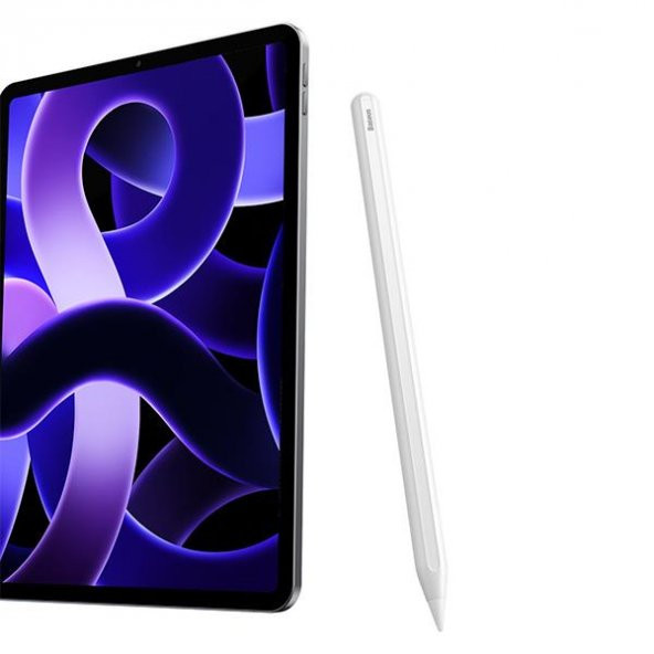 Baseus 125Mah Yedek Başlık Kablosuz Şarjlı iPad Dokunmatik Kalem iPad Pro 11 Kalem Tablet Çizim Kalemi - 5
